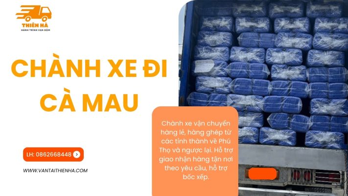 Chành Xe Đi Cà Mau