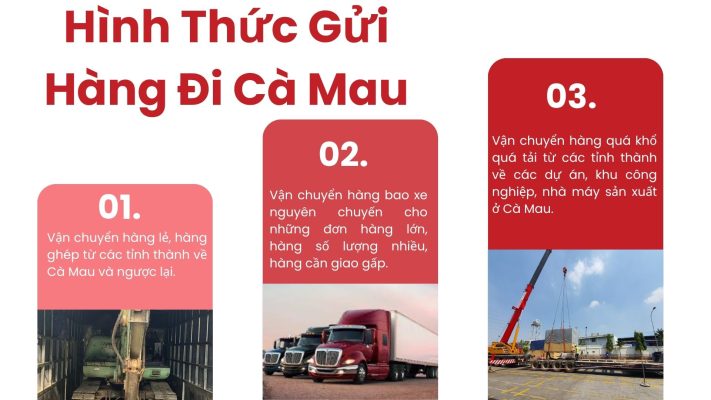 Hình Thức Gửi Hàng Đi Cà Mau