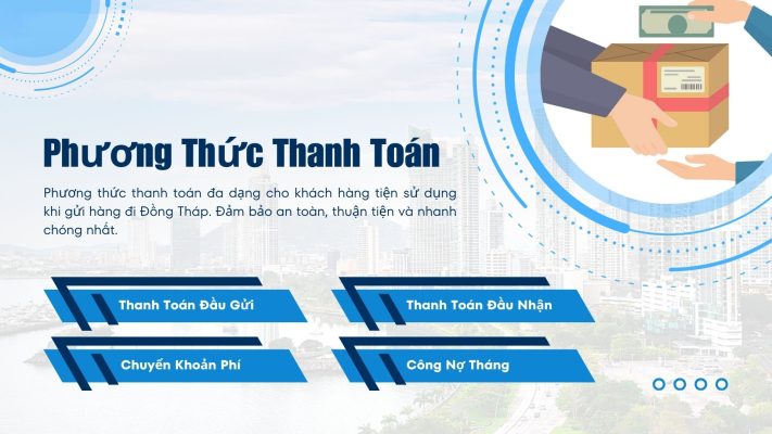 Thanh Toán Cho Chành Xe Đi Đồng Tháp