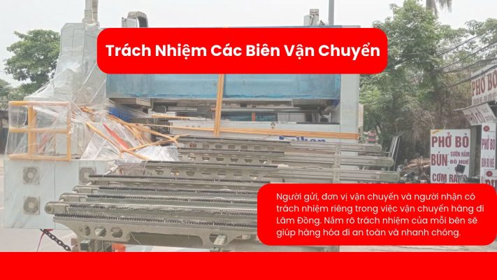 Trách Nhiệm Vận Chuyển Hàng Của Các Bên