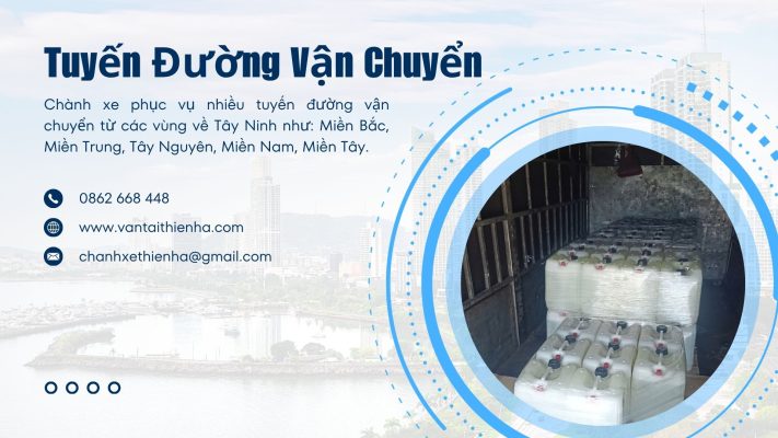 Tuyến Đường Chính Của Chành Xe Đi Tây Ninh